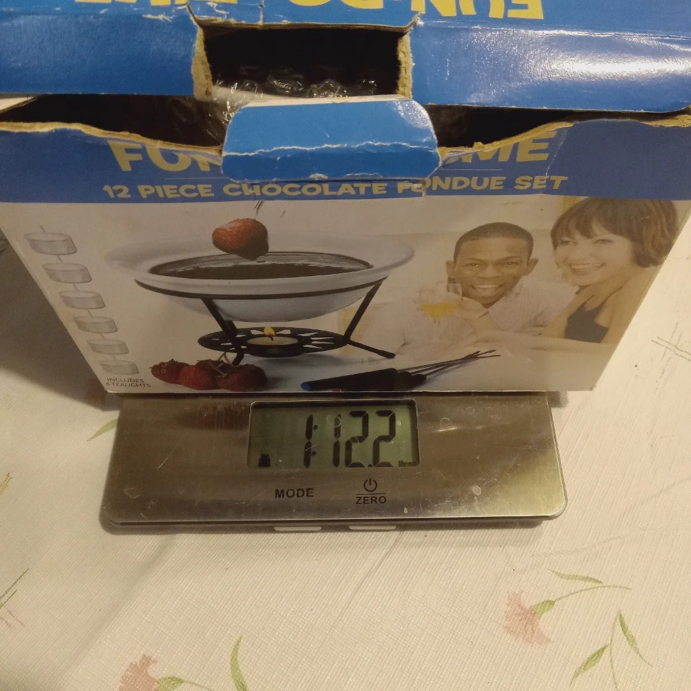 FUN DO TIME CHOCOLATE FONDUE SET BY HOME PRESENCE. New Open Box READ